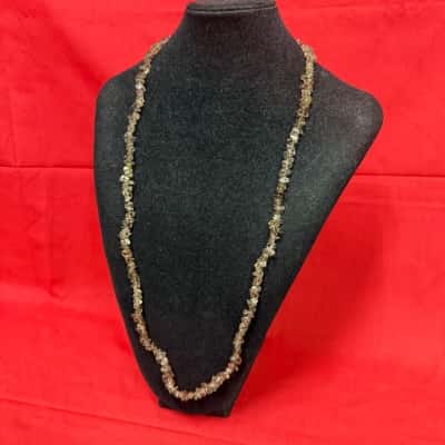 Smokey Quartz & Unakite Jewellery Set