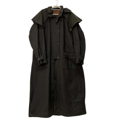 Outback Trading Company unisex oil skin Coat Size XXL Black  