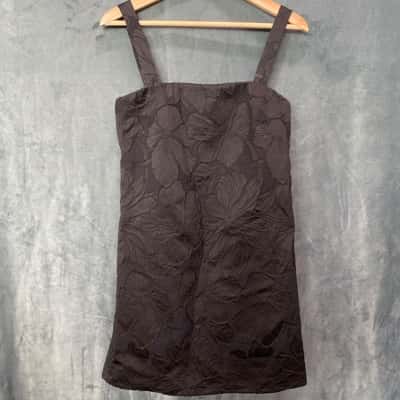 J.Crew Womens  Size 4 Mini Dress Black  