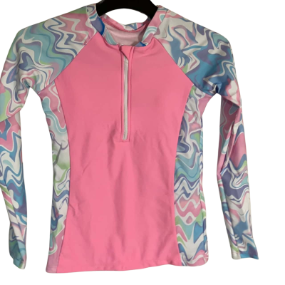  Kids Size 11-12 Pink RASH Vest Set x 2  