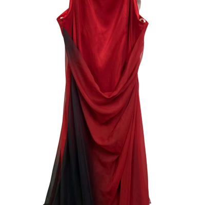 Paco PM Womens  Size 26 Formal Dress / Maxi Dress Black  / Red 