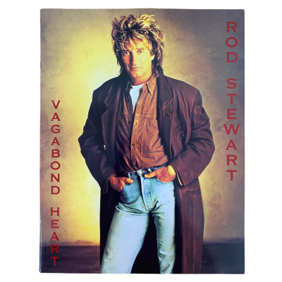Rod Stewart Vagabond Heart 1992 Tour Program Book