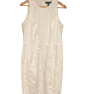 Ralph Lauren BNWT Dress  Size 12 White 