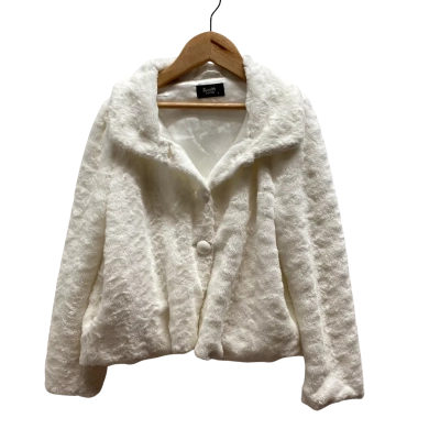 Bardot Kids Size 8 White Coat 