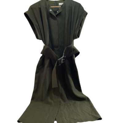 Cue Womens Dress in Dark Green Size 12 