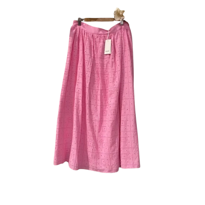 Seed Heritage Womens  Size 14 Maxi Skirt Pink  