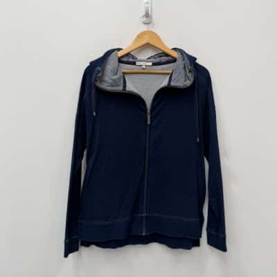 Sportscraft Denim Look Hoodie - Size S 