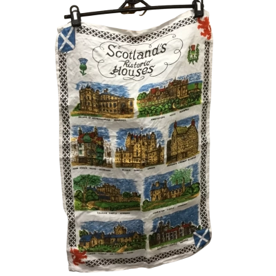 Linen Scotland Historic Houses Tea Towel