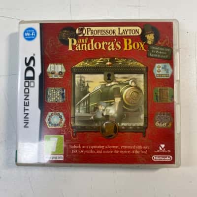 Nintendo DS Games Professor Layton & Pandora's Box