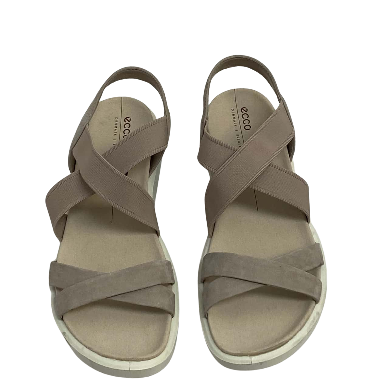 Ecco Women's Sandal (Beige). Size 40 (s)