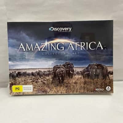 2015 Discovery Channel "Amazing Africa" 5-DVD collector's set