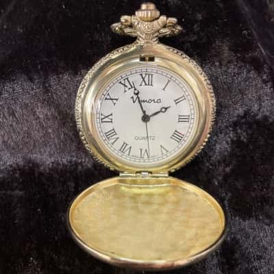 Vimora Vintage Quartz Pocket Watch.Working