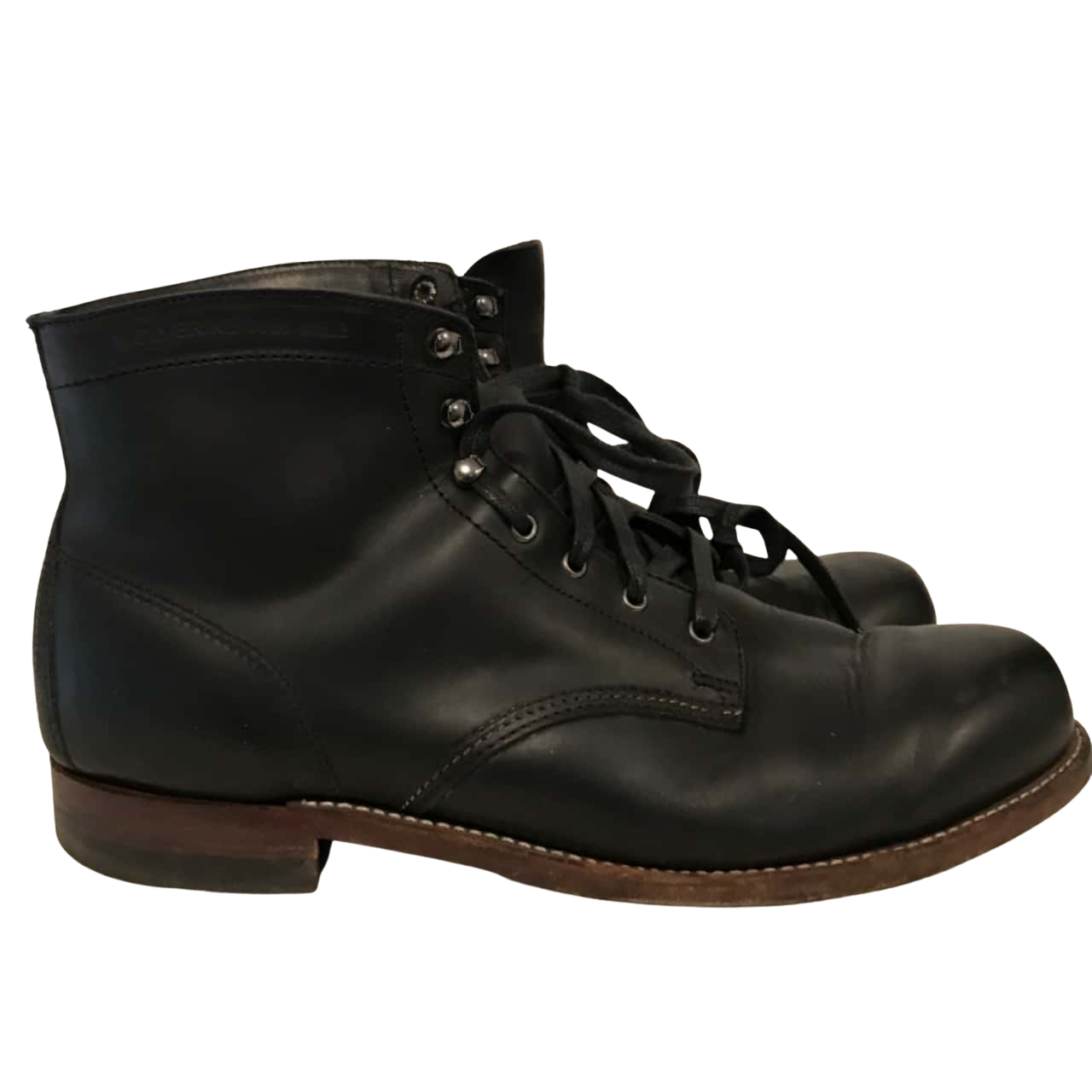 Mens Wolverine 1000 Mile Plain Toe Rugged Boot Size 12 (UK) 13 (US