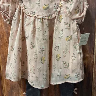 Catherine Malandrino Kids  Size 2 Grey / Pink   2 pc set new 