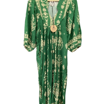 Jaase dress BNWT  Size S Green / White 