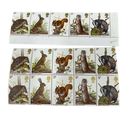 Queen commemoration stamp collection 