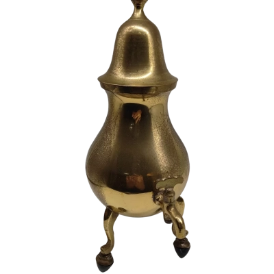 VINTAGE BRASS TEA POT 