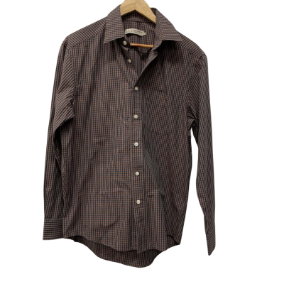 R.M. Williams Mens  Size S Brown / Gingham / Navy Blue 
