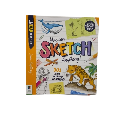 You Can Sketch Anything Activity Book 