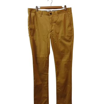Acne Studios Mr Porter Mens  Size S Straight Leg Pants Yellow 