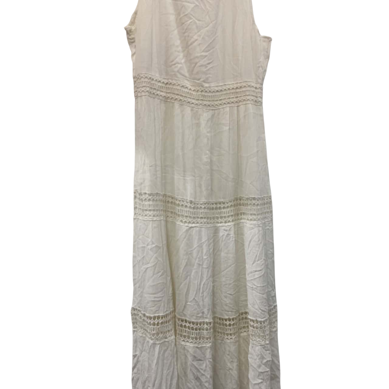 Rockmans Womens Size 16 Formal Dress / Maxi Dress White
