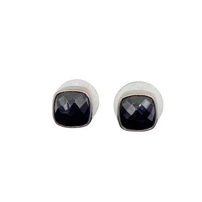  Womens Black  / Silver earrings 