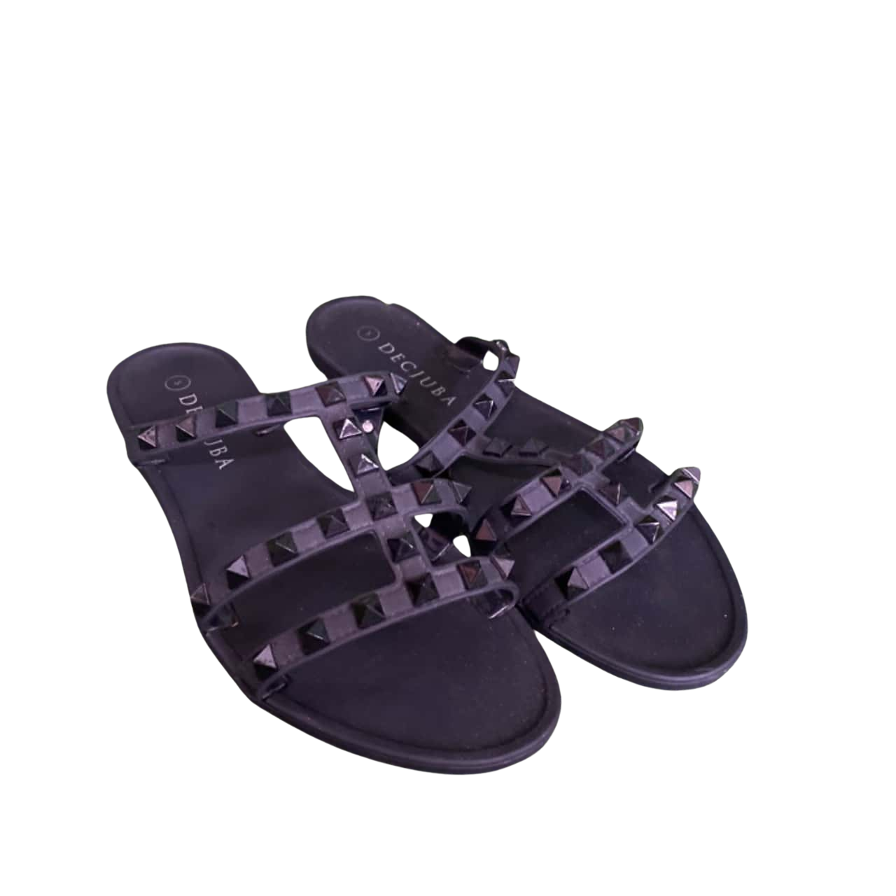 decjuba jelly sandals