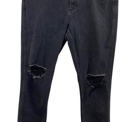 Wrangler Mens  Size 36 Distressed Skinny Jeans Black