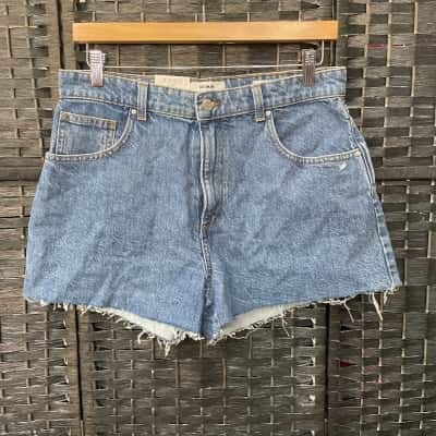 Cotton On Womens  Size 14 Denim Shorts Blue 