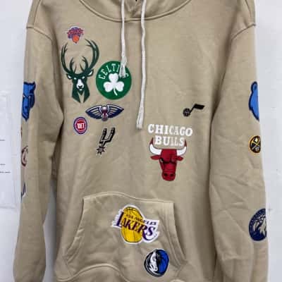 NBA teams  Mens  Size L Hoodie Nude 