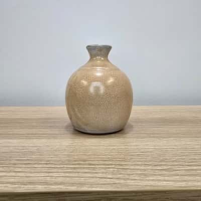 J.Pollock Australian Studio Pottery Vase – Speckled Glaze