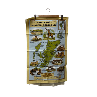 2Pcs Linen and Cotton Tea Towel 