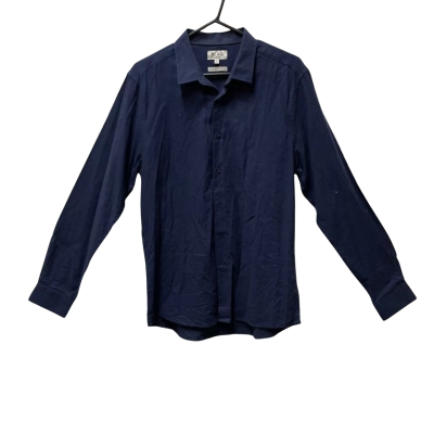 Blaq Shirt Mens  Size L Navy Blue 