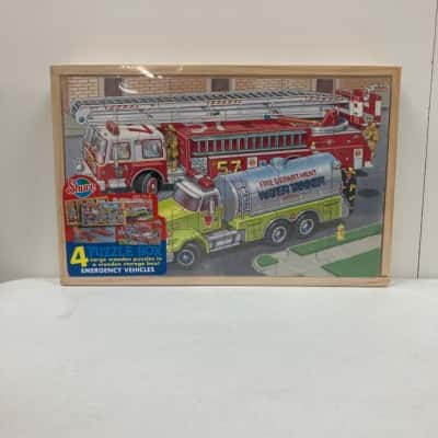 Shure Emergency Vehicles Puzzle Box NEW