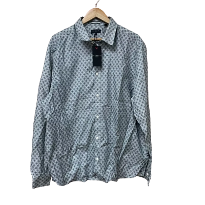 BNWT Ted Baker Mens Size XXXL (size 7) Long Sleeve Pattern Shirt RRP $199.00
