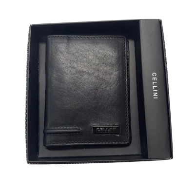 Cellini Mens Card Wallet Black 