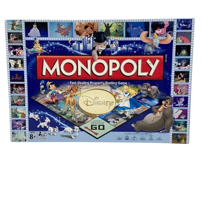 Disney Monopoly - Fast-Dealing Property Trading Game