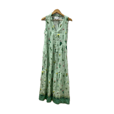 The Dreamers Womens Dress  Size 0 Sleeveless  Green / Pattern 