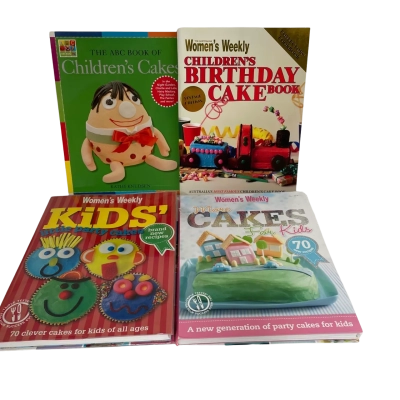 Children’s Cake Books x 4
