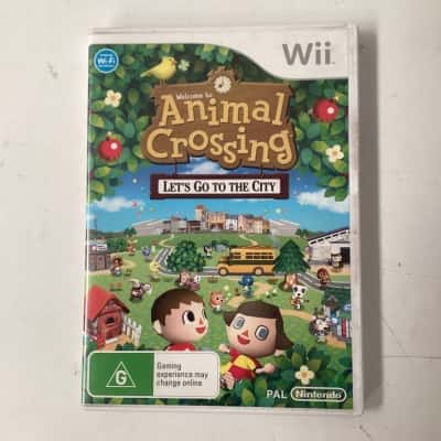 Animal Crossing Lets Go To The City Wii