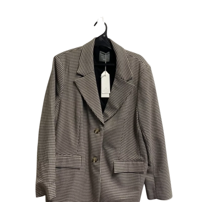 Tokito Womens Swing Coat  Size 16  Beige / Black  / Pattern 