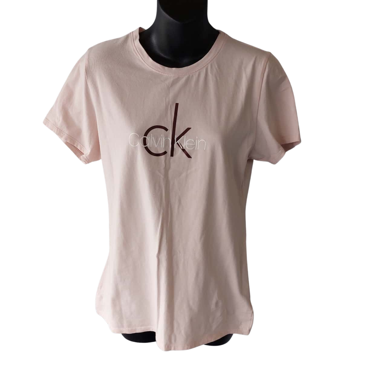 Calvin Klein Womens Size L Tshirts Pink (s)