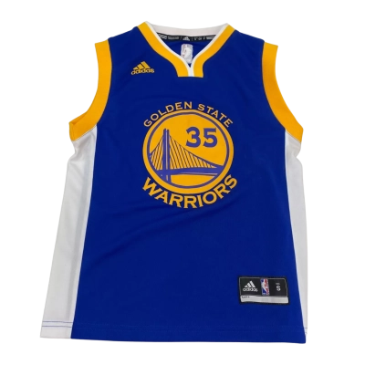 NBA Adidas Golden State Warriors Jersey-Number 35(Kevin Durant)