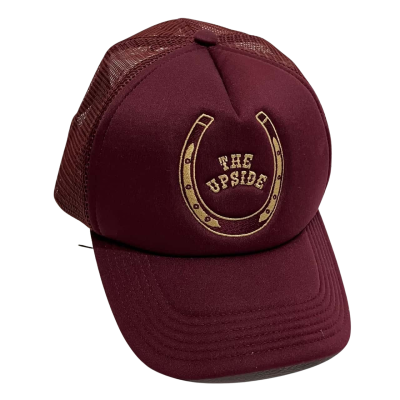 The Upside cap Unisex Size One Gold / Maroon 