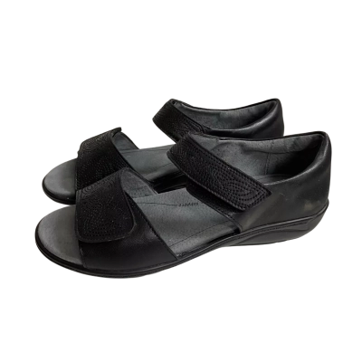 Homyped Womens  Size 7.5 Wonder Sandals Black 