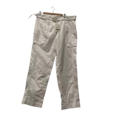 Country Road Womens  Size 12 Casual Pants Off White 