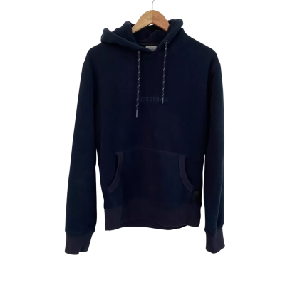 Superdry Mens  Size S Hood Jacket Blue 