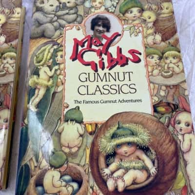 May Gibbs. 2 x book collection. Mother of the gum nuts/gum nut classic 