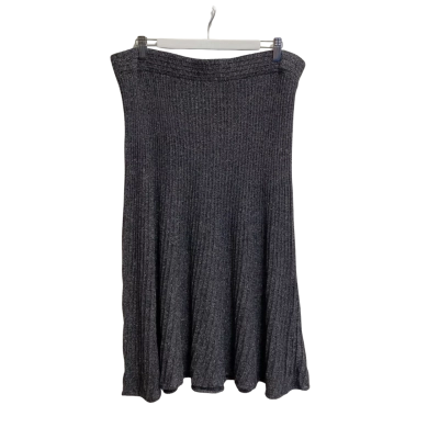 Liz Jordan Womens  Size 18 Midi Skirt Grey 