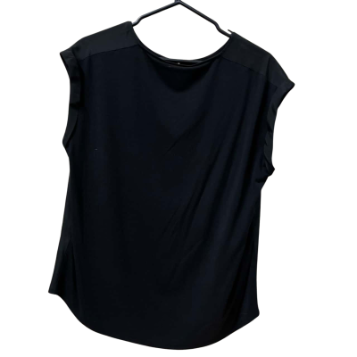 Portmans Black Sleeveless Blouse with a keyhole back closure